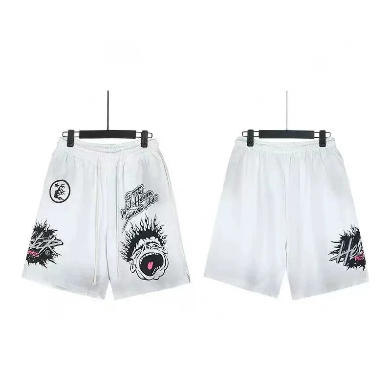 Flame Hip Hop Shorts
