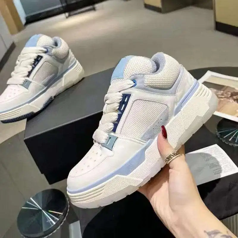 Top Quality New Designer Luxury Shoes Black White Men Fashion Leather Rubber Casual Shoes Designer Trainer Amiry Shoes Men