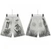 Flame Hip Hop Shorts