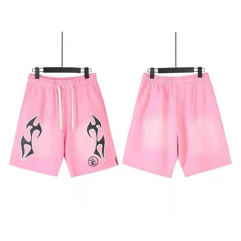 Flame Hip Hop Shorts